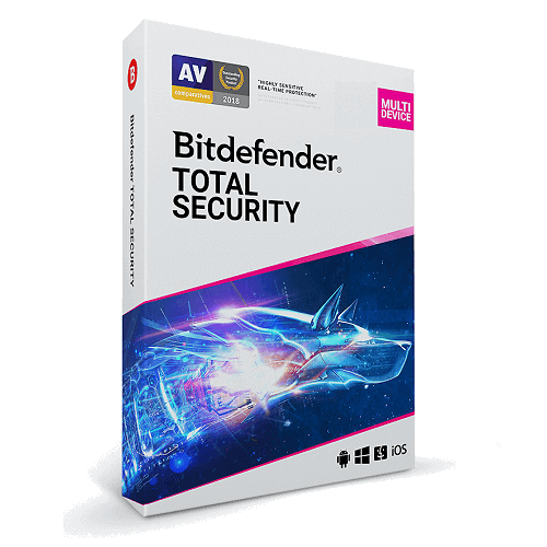 Bitdefender Total Security – 1-Year / 10-Device